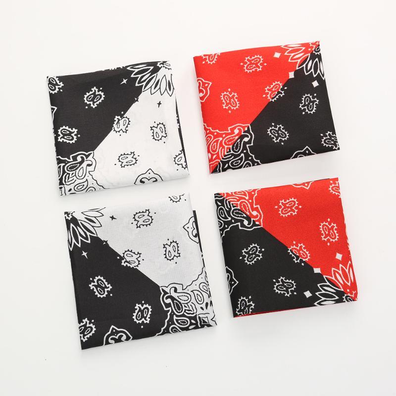 Paisley Bandanas for Men Women Soft Breathable Fabric Unique Multicolor Print for Hiking Travel Daily Wear