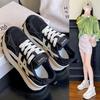 Mesh Forrest Gump Shoes 22 New Autumn Feet Small Breathable German Training Shoes Color Matching Small Waist Casual Shoes