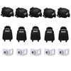 MOC Military Modern Weapon Accessories Building Blocks Character Backpacks Helmets Vests Armors Night Vision Devices Bricks Toy