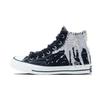 Converse 1970s Slip Resistant Abrasion Resistant High top Canvas Shoes Unisex Black 162050C(Team147-)