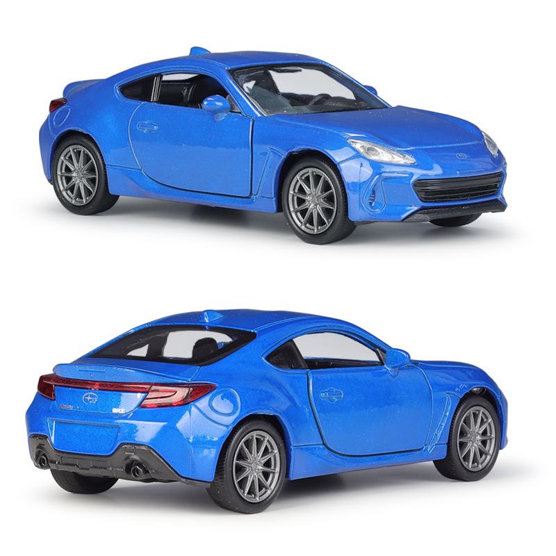 1/36 Subaru BRZ Super Sport Model Hračky Autíčko Welly Kovový Odlévaný Model Vozidla Miniaturní Kolekce Natahovací Dárek pro Děti Chlapce