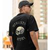 Memento Mori Lebka Had Tričko Pánské Dámské Gotické Streetwear Retro Estetika Grafické Bavlna Krátký Rukáv Nadměrné Unisex Tričko