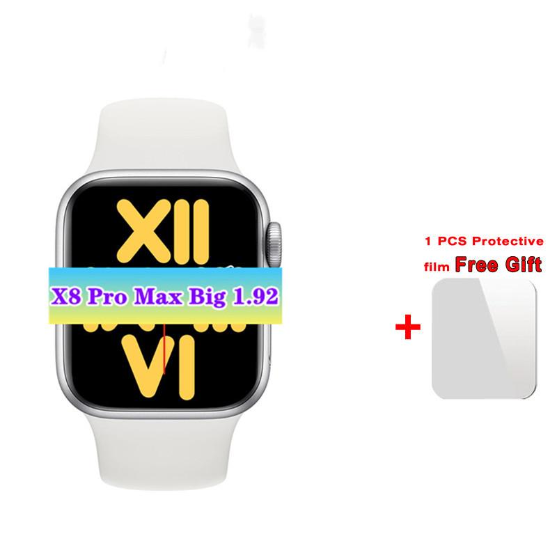 

X8 Pro Max Большие умные часы с напоминанием о сообщениях Умные часы 1,92 дюйма Циферблат Спорт Сон Мониторинг сердечного ритма Pk X9 I7 Pro Dt8 Iw8 2 PCS