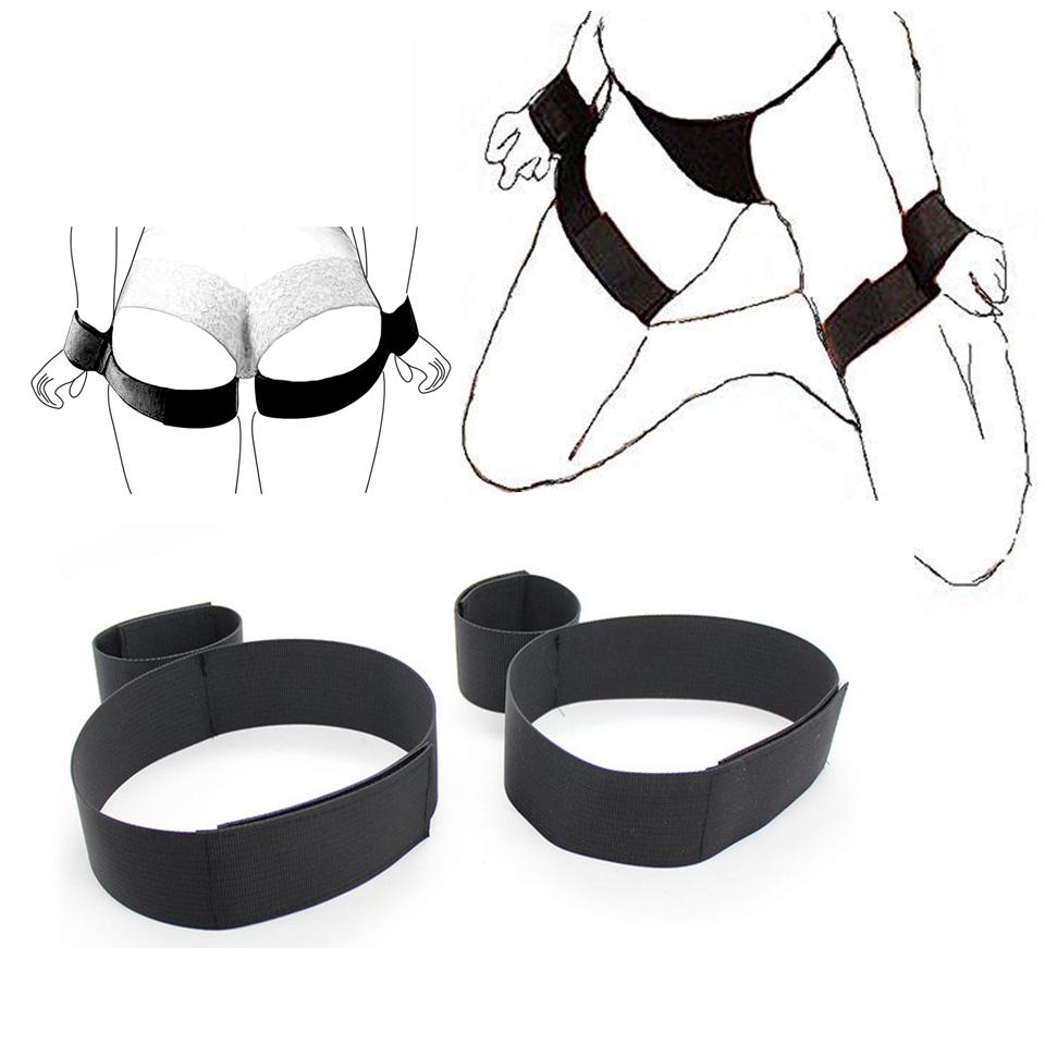 Bondage Kit Back Restraints Fetish Erotic Sex Toys For Couples Woman Female Slave Collars Handcuffs Necklace  Adult Games