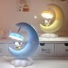 Cute Night Light Table Lamp Bedroom Sleep Bedside Lighting for Kids Room Desktop Decor Girls Birthday Gift Ambient Lamp