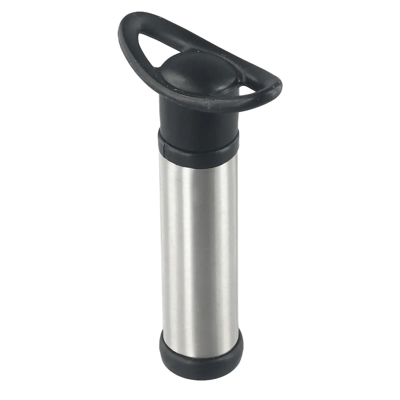 

Bottle Stoppers Vacuum Pump Accessories Black-silver Saver Pump Stainless Steel Wine Sets Easy To Use High Quality CHINA