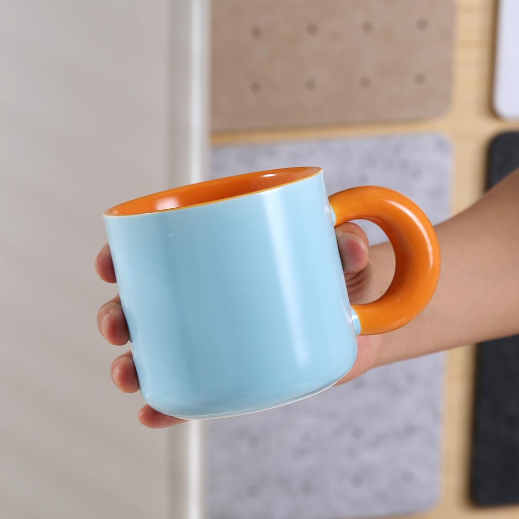 Copo Térmico Ins Copo de Café da Manhã Grande Capacidade Copo para Casal Copo