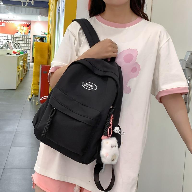 Girls' Schoolbags, College Students' Backpacks, Japanese Style Versatile, Small Students' Campus Style, Korean Version Girls' Backpacks, Travel Bags