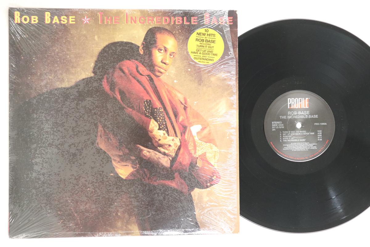 

LP Record ROB BASE - The Incredible Base PRO1285 Profile Records 1989 US Rap & Hip-Hop/R&B Used