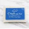 Colored Ink Pad for DIY Rubber Stamps, Children's Finger Painting, Calligraphy, and Journals