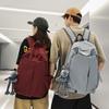 New Men's and Women's High-end Backpacks Large-capacity Simple Business and Leisure College Students Schoolbags Trendy Men's Models