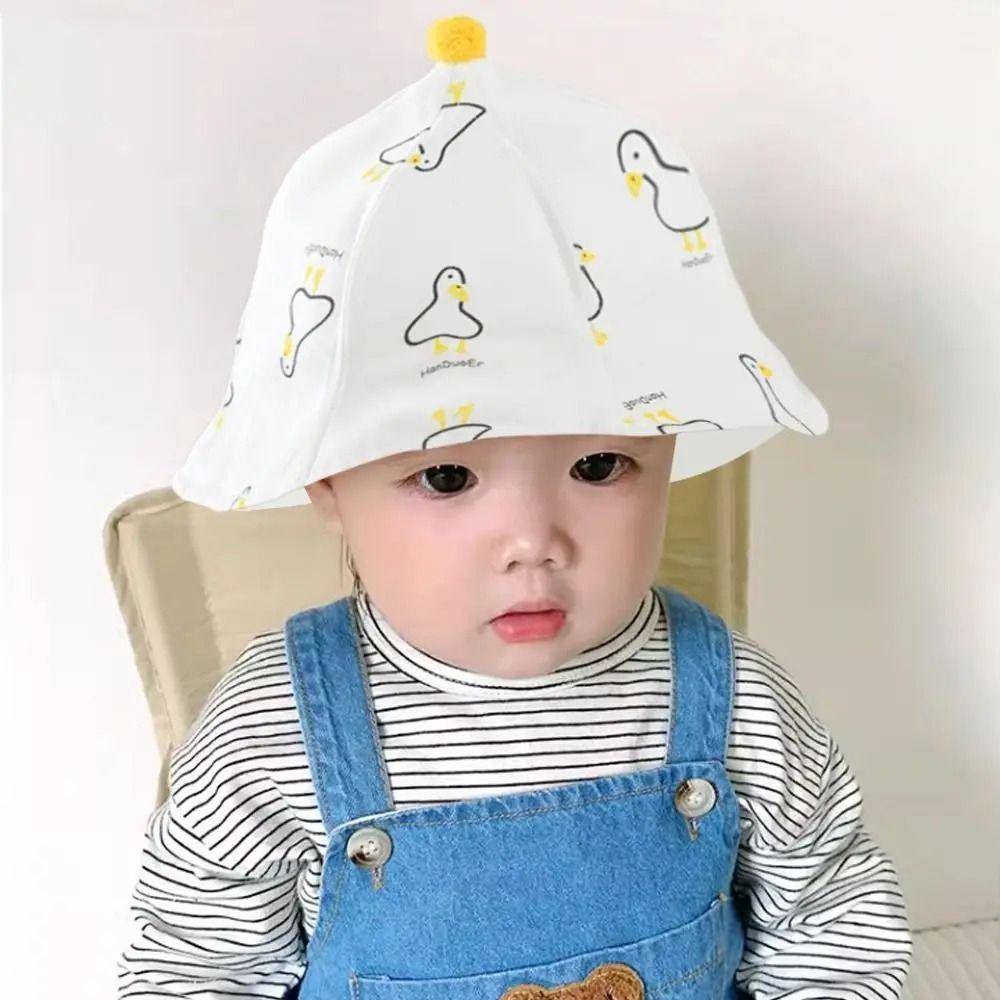 Breathable Fabric Newborn Protective Hat Cotton Kids Face Mask Hat Summer Season