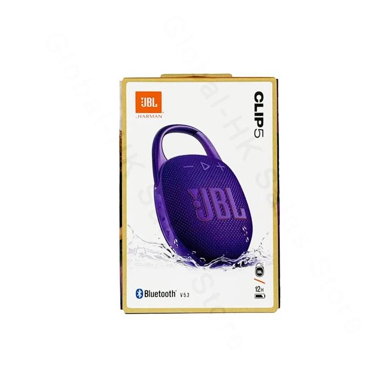 JBL Clip 5 Ultra Portable Bluetooth Speaker BT 5.3 Multi-Speaker Connection IP67 Waterproof 12 Hours Playtime Speaker with Hook