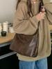 Maillard Retro Women's Crossbody Tote - Trendy, Versatile, Large Capacity Korean Style Bag