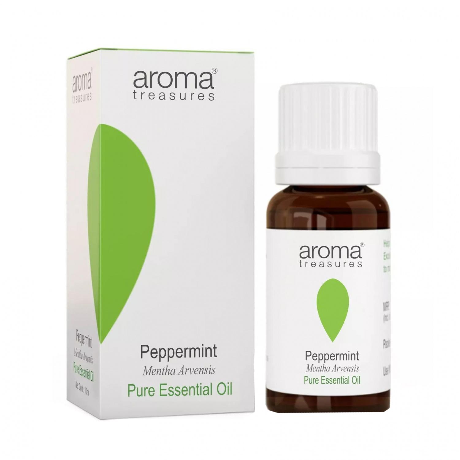 Эфирное масло Перечной мяты (10 мл), Peppermint Essential Oil, Aroma Treasures