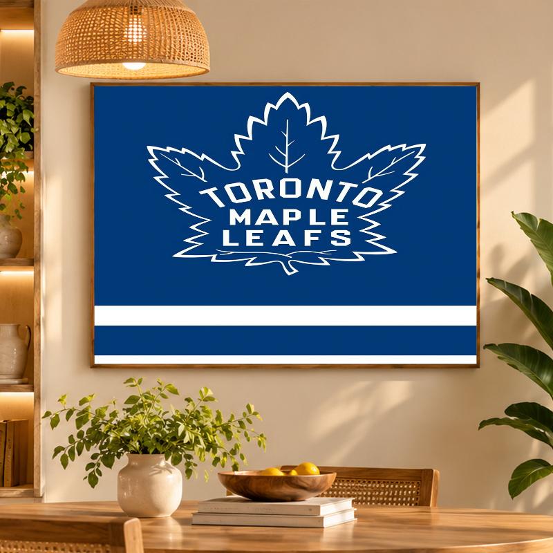 5D Diamond Painting Toronto Maple Leafs DIY Full Drill Diamond Art Kit Home Decoration