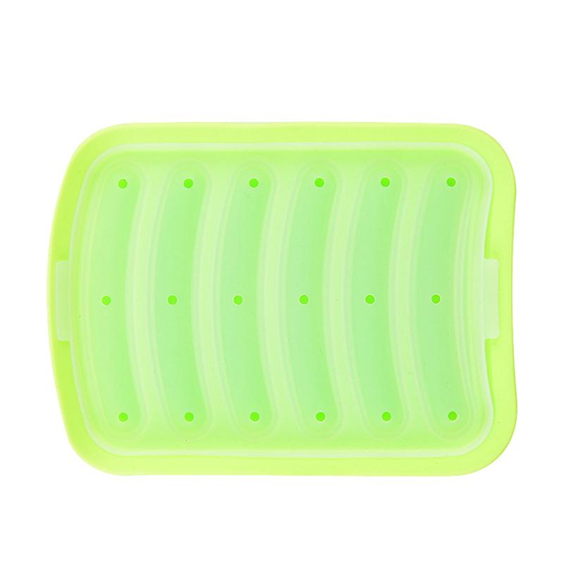 

Кухонные гаджеты Инструменты для приготовления пищи Форма для колбасы своими руками Силиконовая форма для собачьего окорока зелёный