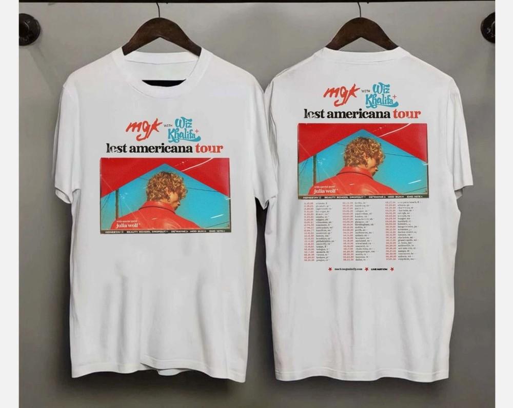 

NewMGK Lost Americana Tour 2026 TShirt FAST SHIP Unisex T-Shirt L