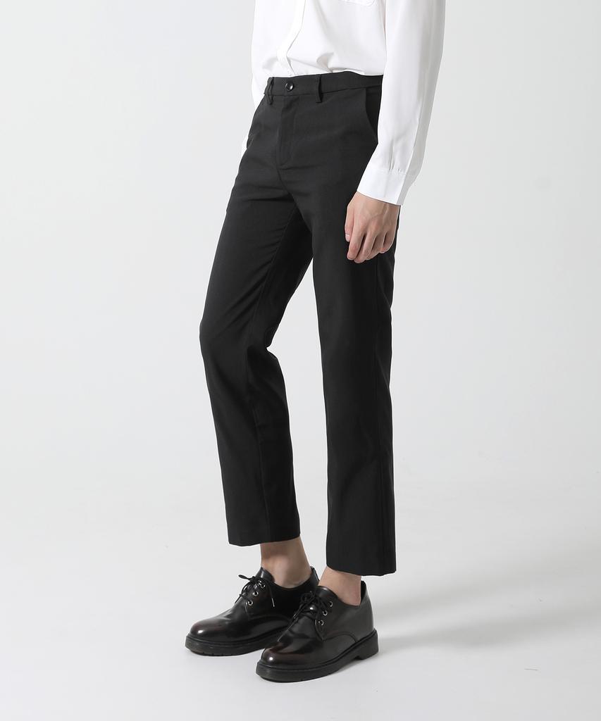 Jikeulib Hidden Side Banding Tapered Stretch Slacks