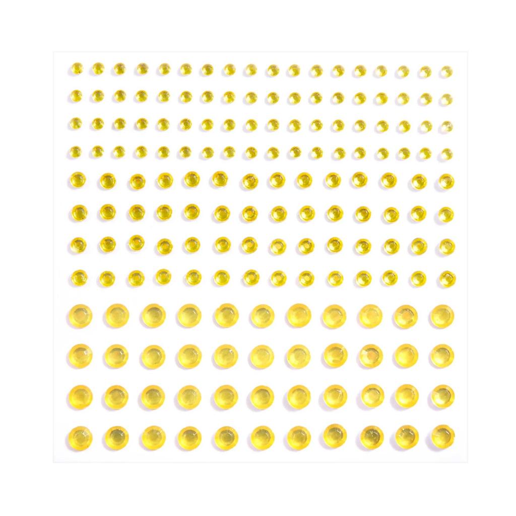 Color Acrylic Rhinestones Sticker for Eyes DIY Party Face Forehead Eyse Makeup Crystal Self-adhesive Tattoo Sticker Nail Sticker
