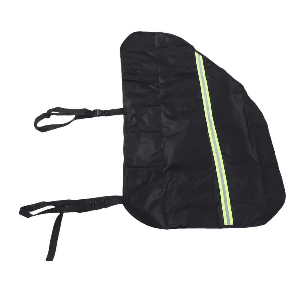 Drawbar Cover Reflective Anti Collision RV Hitch Cover for Travel Easy To Install Anti Dust