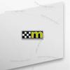 1Pcs 3D Metal Mountune Performance Racing Logo Emblem Car Rear Tail Bumper Trunk Sticker For Ford Focus Fiesta Mondeo Kuga Puma