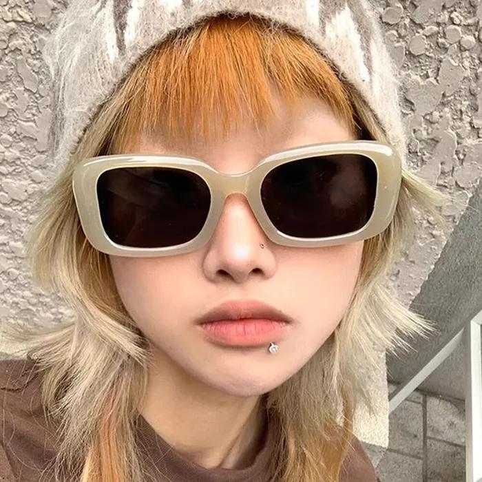 Neo Retro 2203 Ugly Sunglasses C2 Ivory