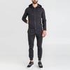 Emporio Armani Solid Color Zip-Up Hooded Long Sleeve Sweatshirt Men Tops Black 8N1BN2-1JBTZ-0999