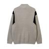 Men's Fall and Winter Embroidered Knit Cardigan Jacket Loose Zipper Sweater