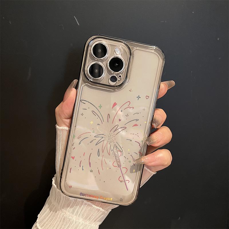 Little Black Cat Transparent Case for iPhone 17 Pro Max, 15, 14, 13, XR, 16 - Anti-Fall, Soft