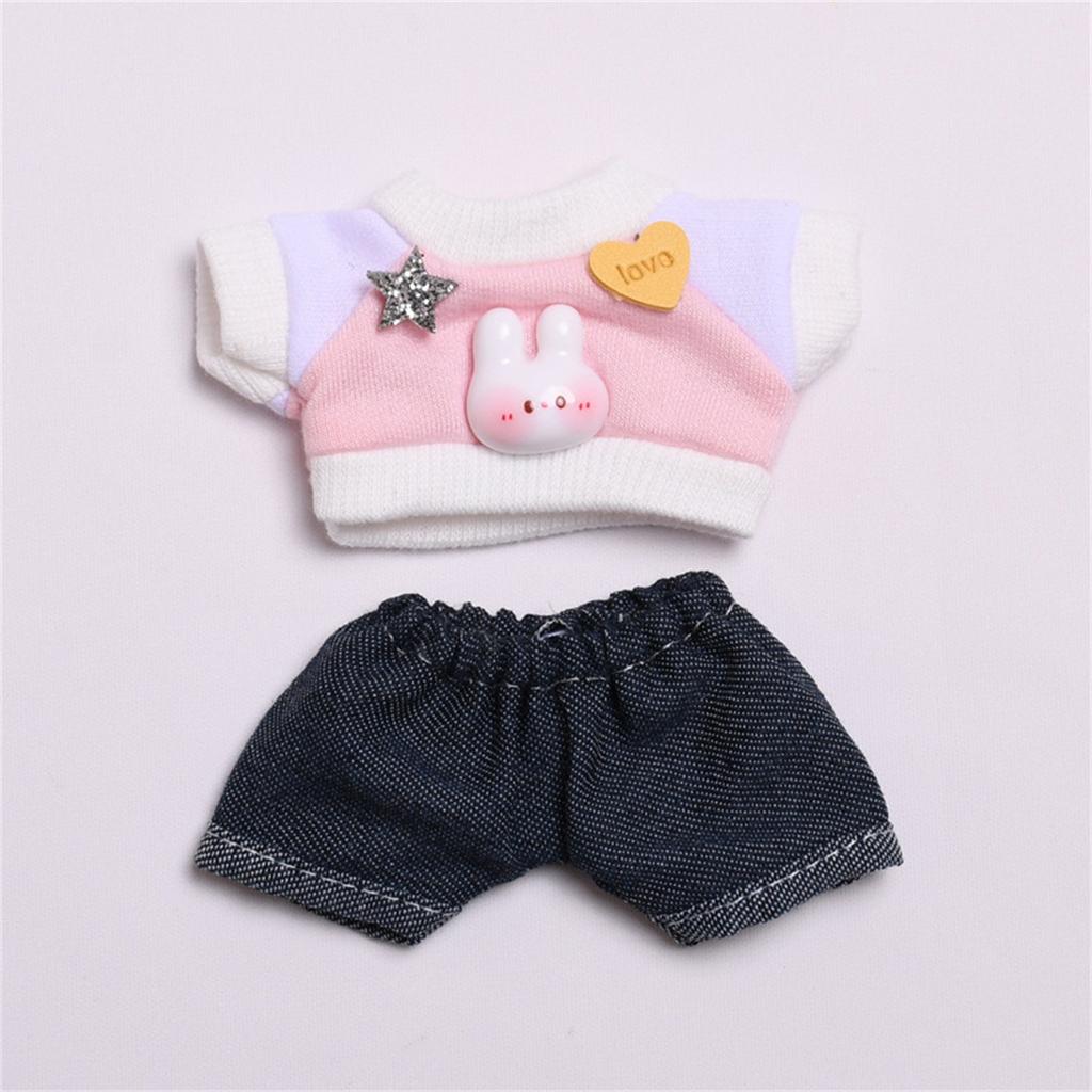 Morsom dukkeklær, Anime plysjleker og søte tilbehør, søte dukkeklær