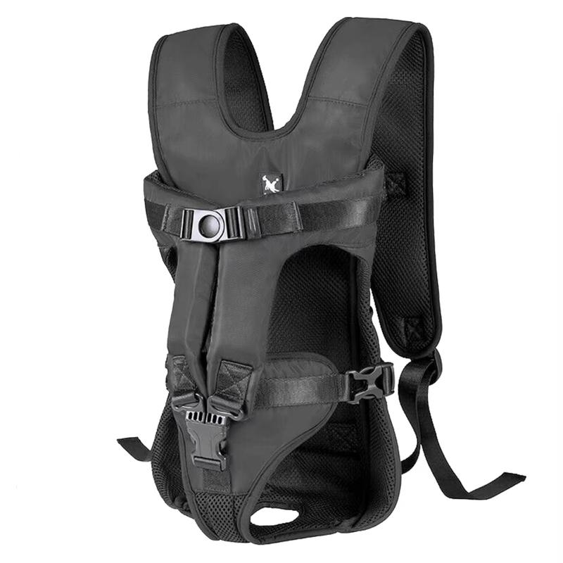 Hunde Transportrucksack Verdickter Schwamm Haustier Front Hunde Transportrucksäcke Outdoor Tragbar Verstellbar Freihändig Hunde Rucksack