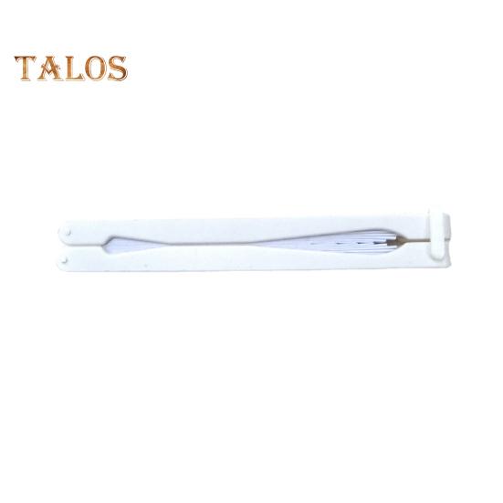 5 sztuk Love Heart składany wentylator biały papier DIY przenośny letni ręczny okrągły wentylator taniec wydajność zdjęcie rekwizyty ślub walentynki