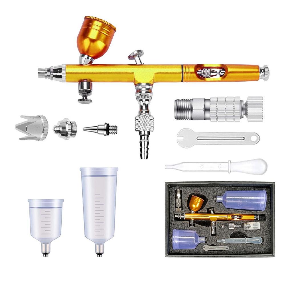 AR180 Airbrush Spray Paint Pen, 0.3-0.5mm Caliber for Car and Model Art.