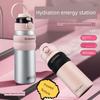 316 Stainless Steel Large-Capacity Thermos Cup, Dual-Use Street Cup, Portable Sports Water Cup, Handheld Travel Flask