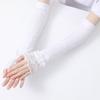 Sommer Kühlende Armstulpen Lange Handschuhe Sonnenschutz Ärmel Sonnenschutz Ärmel Eisseide Ärmel