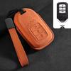 Compatible Car Key Case for Honda CRV, Accord 10th Gen, Civic, XRV, Guandao, Lingpai, Haoying, Binzhi - Cowhide Leather Bag