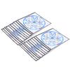 20PCS Self Adhesive Waterproof Diagonal Floor Sticker DIY Decorative Tile Sticker for Living Room