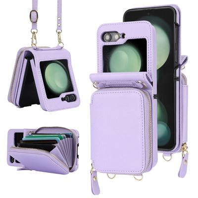 Platí pro Samsung Flip5 Zipper Bag Skládací Pouzdro na mobilní telefon Z Flip3 Messenger Pouzdro na kartu Varhany Pouzdro na mobilní telefon