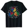 Womens Rubiks Cube Enthusiast Tshirt Fashionable Summer Fitness Tshirt Women Clothing Fashion Summer Streetwear Personality