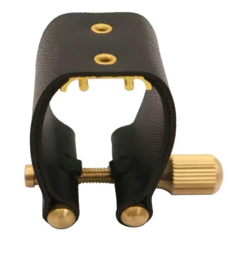

Saxophone Metal and Bakelite Mouthpiece Ligature Set Alto Metal Mouthpiece Ligature