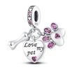 Jungfräuliches Kupfermetall Koala Elefant Kaninchen Haustier 3mm Charm Perlenkomponenten Perlenkomponenten Anhängerperlenkomponenten Ideal Entworfen für Geburtstage Hoch