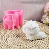 Animal Figurine Silicone Candle Molds Animal Statue Silicone Molds for Epoxy Resin Candle Making Gypsum Decoration