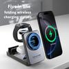 Magnetic Wireless Charger Stand for Phone, Watch & Earbuds - All-in-One Fast Charging Dock
