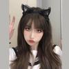 Polka Dot Cat Ear Hair Band Lace Cute Headband Korean Girl Large Bow Hair Hoop