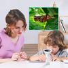 1000X Handheld Digital Microscope 2 Inch IPS Screen Mini Pocket Microscopes 2MP Lens Children Biological Insect Coin Magnifier