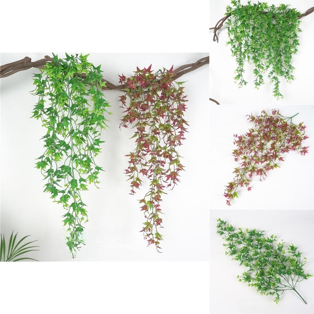 Plastic Flower Wall Panel With Vine Tendrils For Living Room And Bedroom Decor