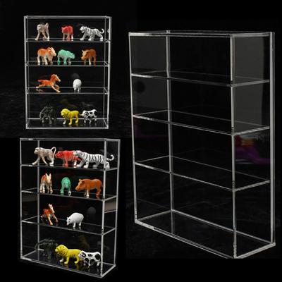 Puntos Vierschichtige Schiebetür Acryl Display Box Vitrine für Mini Parfümflasche