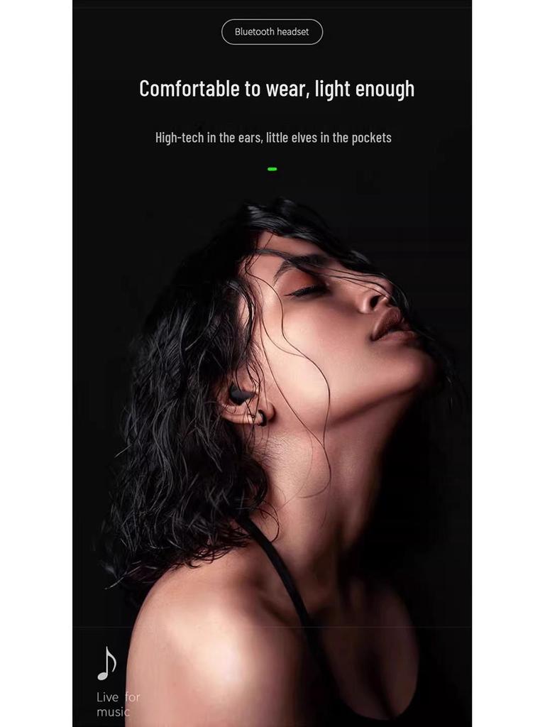 2025 New Mini Invisible Bluetooth Sleep Earphones - Ultra-Long Battery, Wireless, Comfortable for Side Sleeping, Ideal for E-sports.