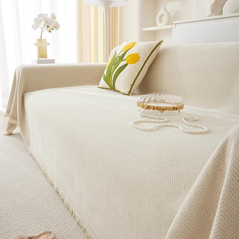 Modern Simple Chenille High-end Sofa Cover Cloth Universal Sofa Towel in All Seasons Full Cover Cover Blanket Dirt-resistant